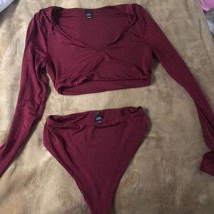 Naked wardrobe swim suit